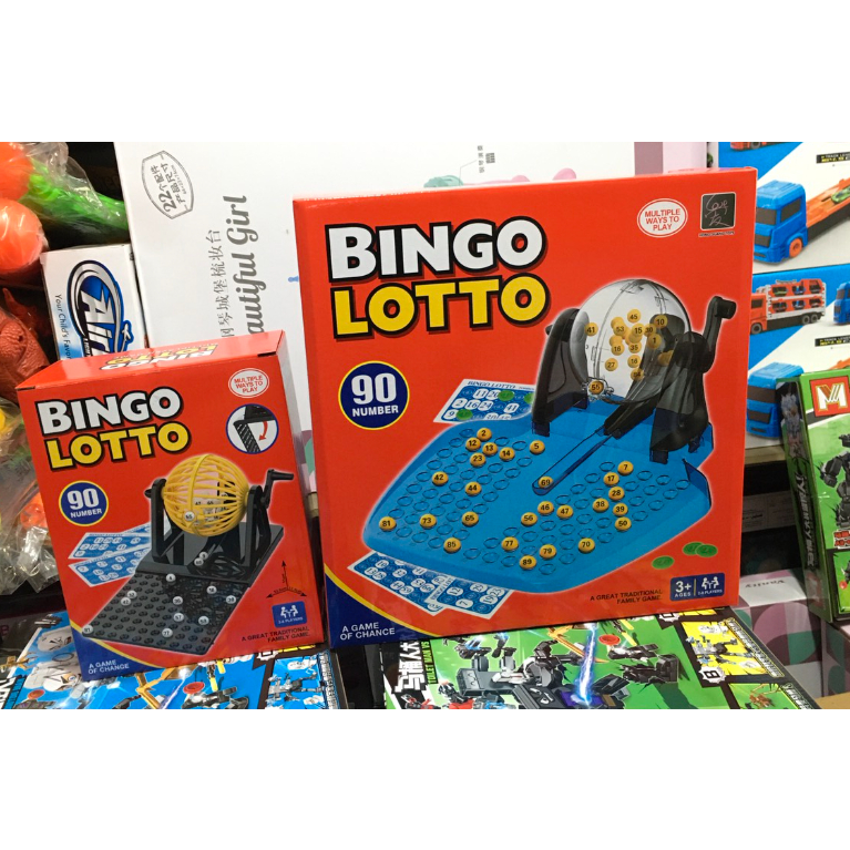 Đồ Chơi Lô Tô - Đồ Chơi Lồng Quay Gọi Số Bingo