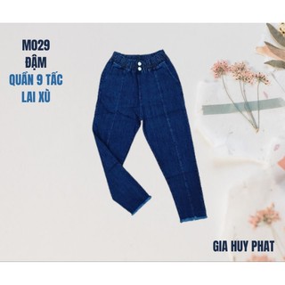 Quần 9 tấc jean thun dày đẹp co dãn tốt m028