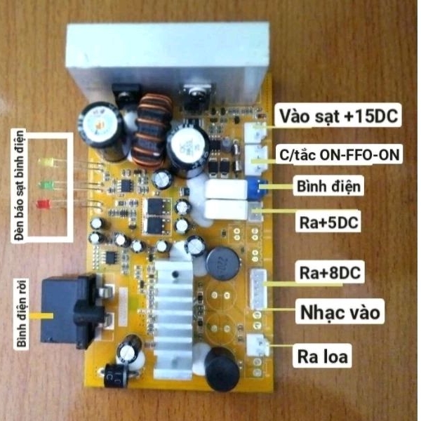 🤩🤩Bo công xuất  loa kéo 1 kênh &2 kênh