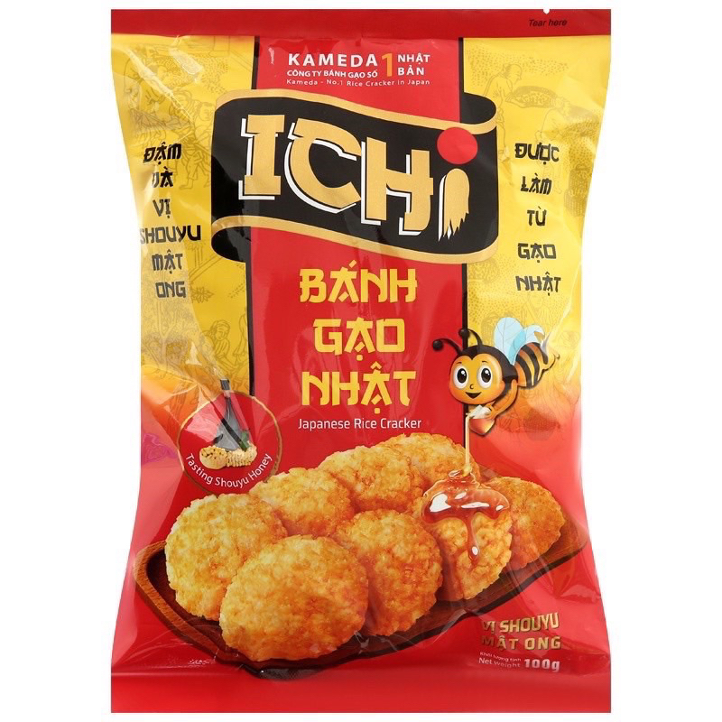 bánh gạo Nhật ichi
