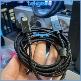 Dây cáp sạc USB chuột Logitech GPW GPro X Superlight G403 G703 G900 G903 - Dây Dù 