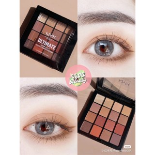 NYX - Bảng phấn mắt 16 ô Ultimate Shadow Palette (Warm Neutrals)