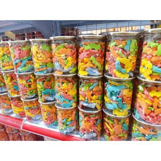 Kẹo dẻo hình cá sấu [Hũ PET 300g]