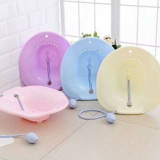 Bộ Chậu xông hơi vùng kín phụ khoa kèm vòi xịt, bồn ngâm rửa vùng kín chuyên dụng, chậu xông rửa vệ sinh phụ nữ