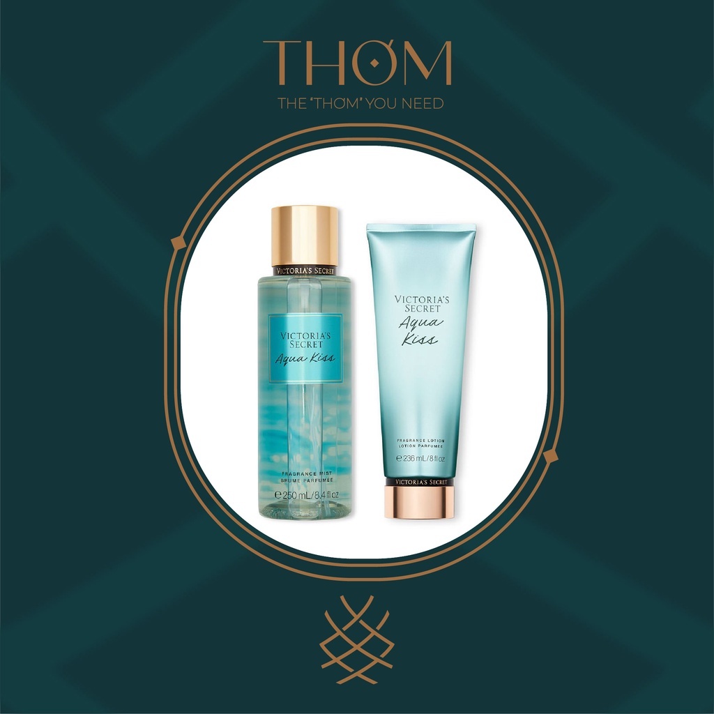 AQUA KISS | Xịt Thơm Dưỡng Thể Lưu Hương Toàn Thân Victoria’s Secret Fragrance Mist Lotion 250ml