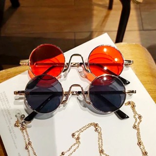 Kính thời trang mắt tròn - Kính mắt tròn thầy bói siêu hot D183