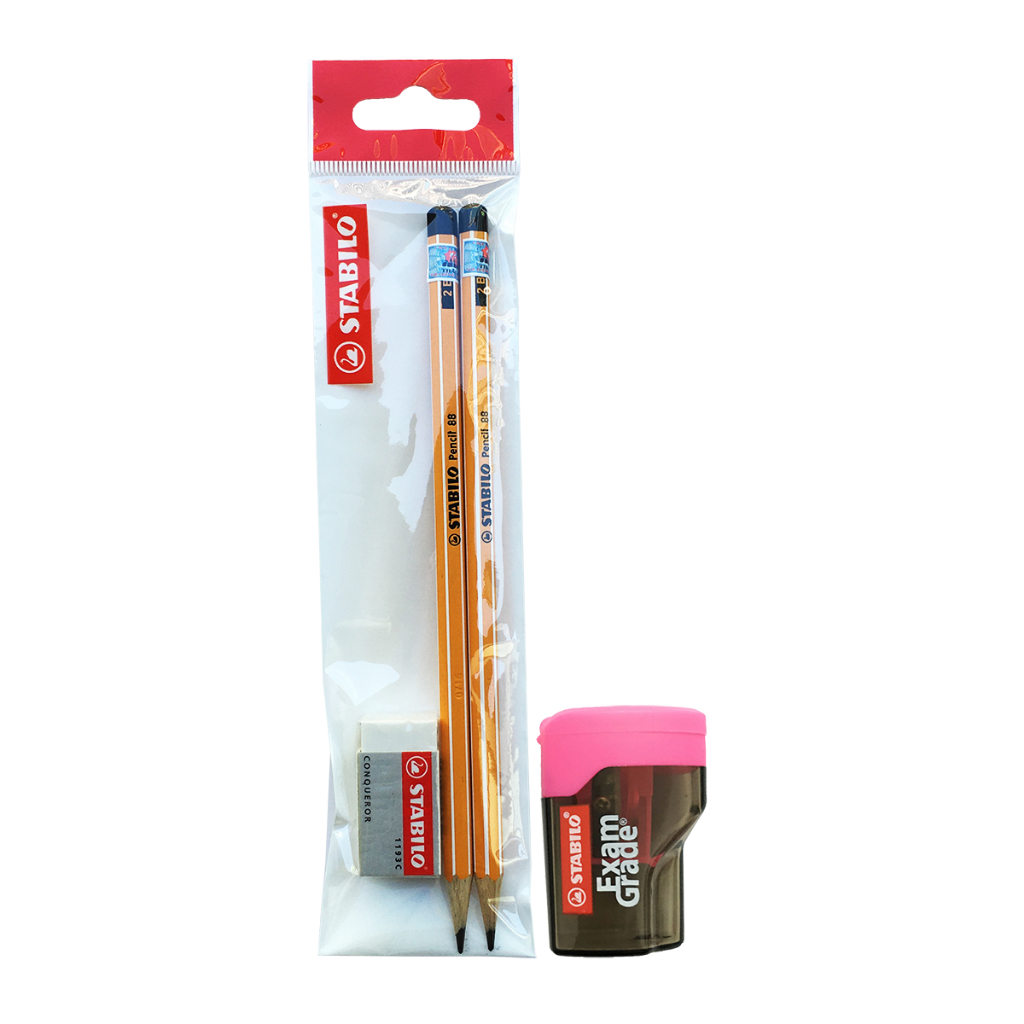 Combo bộ bút chì gỗ STABILO Pencil 2B PC88