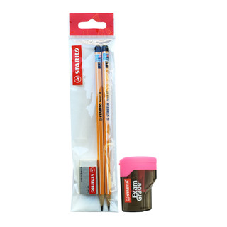 Combo bộ bút chì gỗ stabilo pencil 2b pc88