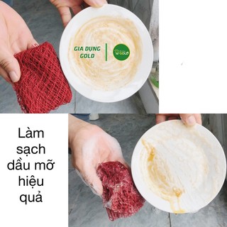 COMBO 5 Giẻ Lưới Rửa Chén Bát To Dày Dặn