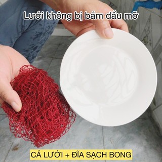COMBO 5 Giẻ Lưới Rửa Chén Bát To Dày Dặn