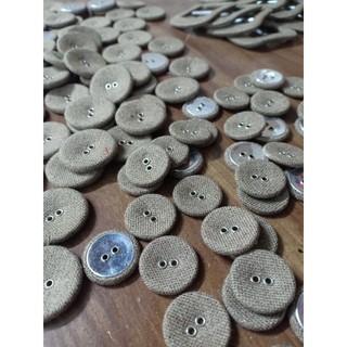 sét 10 Nút dẹt 18mm (khuy mắt cáo)(cúc mắt cáo)