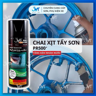 Chai tẩy sơn Samurai PR500 - Chất xịt tẩy sơn kim loại xe máy, oto