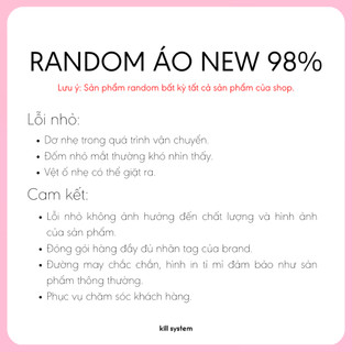 [HÀNG NEW 98%] Random Áo Thun/Babytee/Croptop/Áo hai dây Kill System