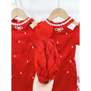 Áo dài cách tân bé gái (12-25kg)