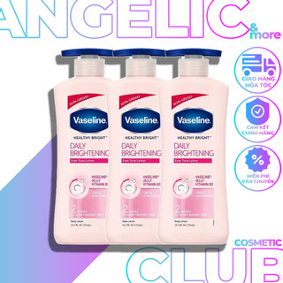 Dưỡng Da Vaseline, Sữa Dưỡng Thể Sáng Da Vaseline Healthy Bright Daily Brightening Body Lotion.