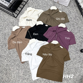 Áo xoắn kép khoét ngực sexxy, sang chảnh cho bạn gái - scxa252