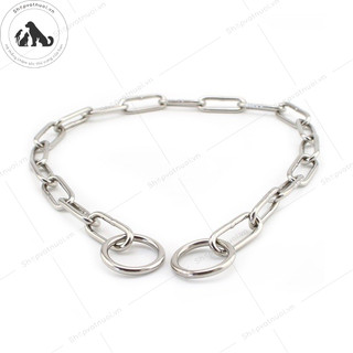 Vòng Cổ Mắt Ovan Inox 304 VC015 Ba Size S M L