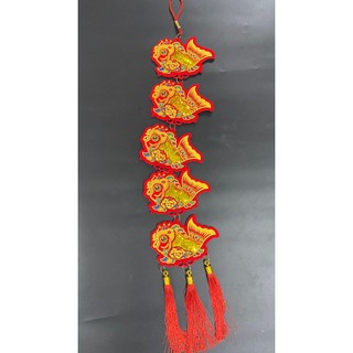 Dây treo con Cá, Liễn cá trang trí tết