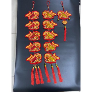 Dây treo con Cá, Liễn cá trang trí tết