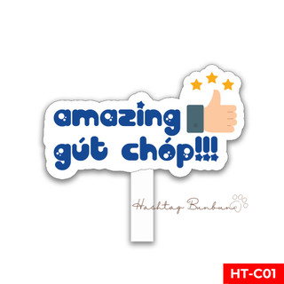 Hashtag công ty, biển chụp hình công ty