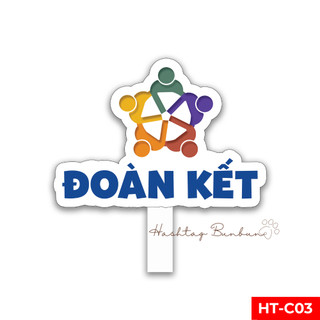 Hashtag công ty, biển chụp hình công ty