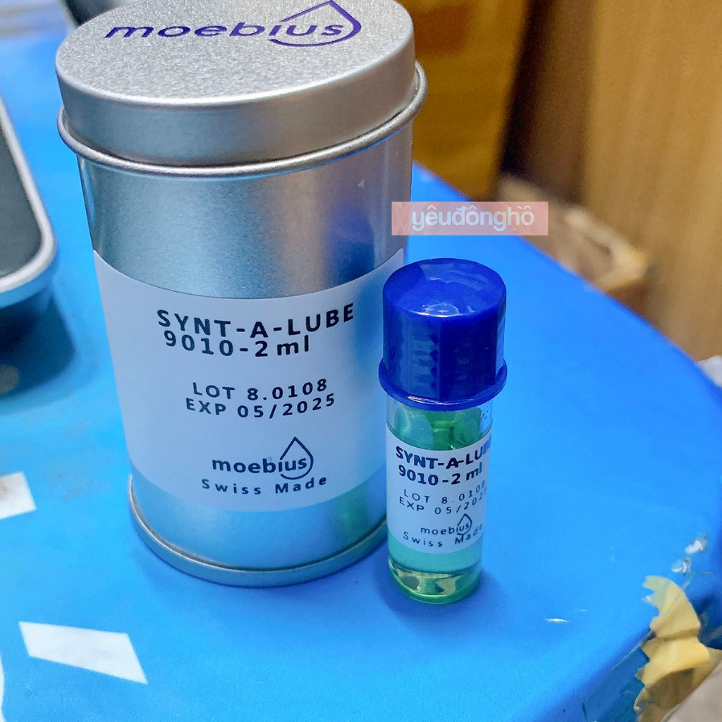 Dầu Thụy Sĩ tra đồng hồ cơ Moebius SYNT-A-LUBE 9010