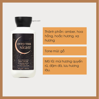 Lotion dưỡng thể bbw into the nigh 236ml từ mỹ