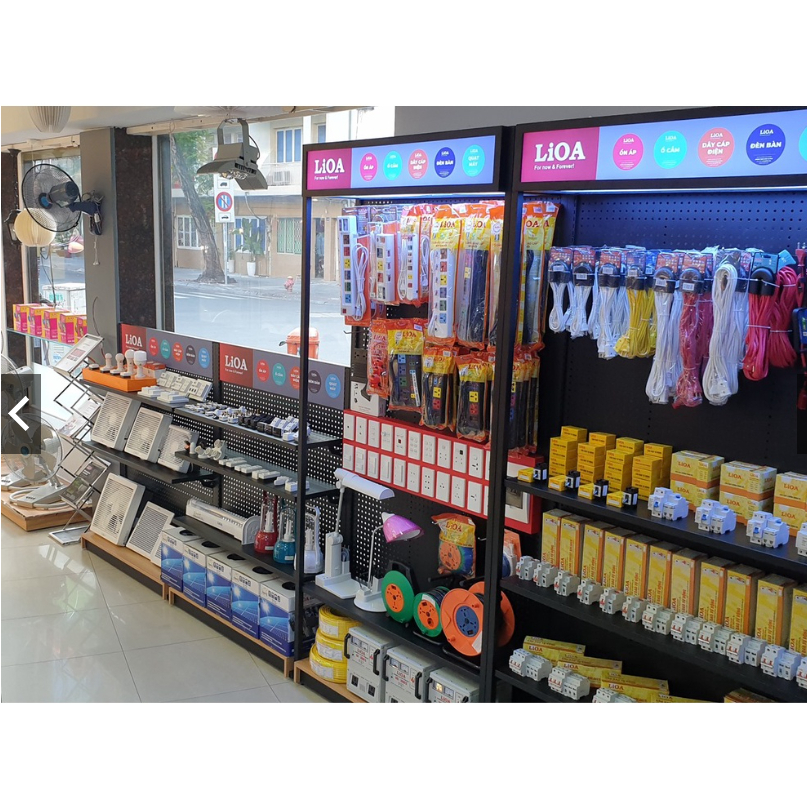 [CHÍNH HÃNG] Ổ cắm LiOA 3D32N (3m) - 3D52N (5m) 3 lỗ kéo dài đa năng chính hãng, 3 ổ cắm 3 chấu, 1 c