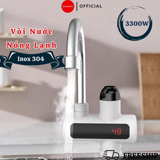 Vòi Nước Nóng Lạnh NAMIKO Lắp Đặt Nhà Tắm Và Chậu Rửa Bát Tiện Lợi