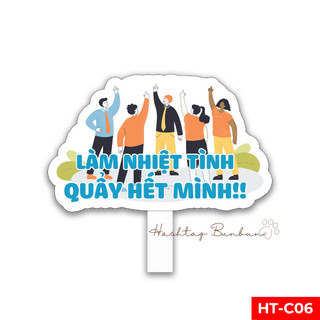 Hashtag công ty, biển chụp hình công ty
