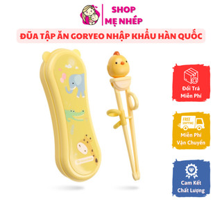 Free Ship 🎁🎁🎁 Đũa tập ăn Goryeo nhập khẩu Hàn Quốc giúp bé tự lập hơn