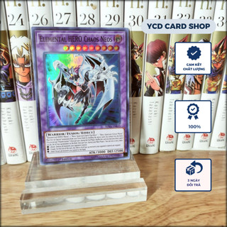 Thẻ bài yugioh chính hãng Elemental HERO Chaos Neos – Super Rare