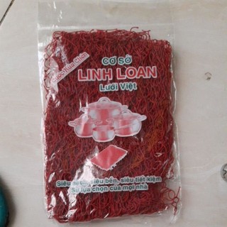 Mếng lưới/ cước rửa chén cao cấp màu đỏ Linh Loan