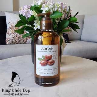 Dầu Gội Nature Republic Argan Essential Deep Care Shampoo