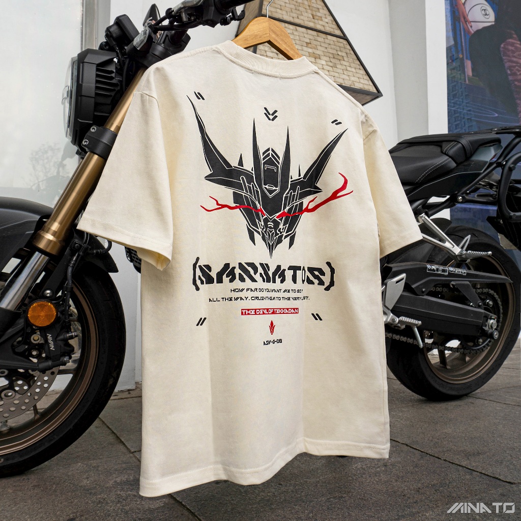 Áo thun Gundam Barbatos Nam Nữ Unisex Form Rộng Oversized | BigBuy360 - bigbuy360.vn