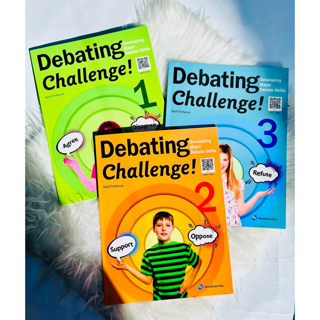 Bộ Nhập khẩu - DEBATING CHALLENGE 3q - Tặng Mp3 & Answer Key