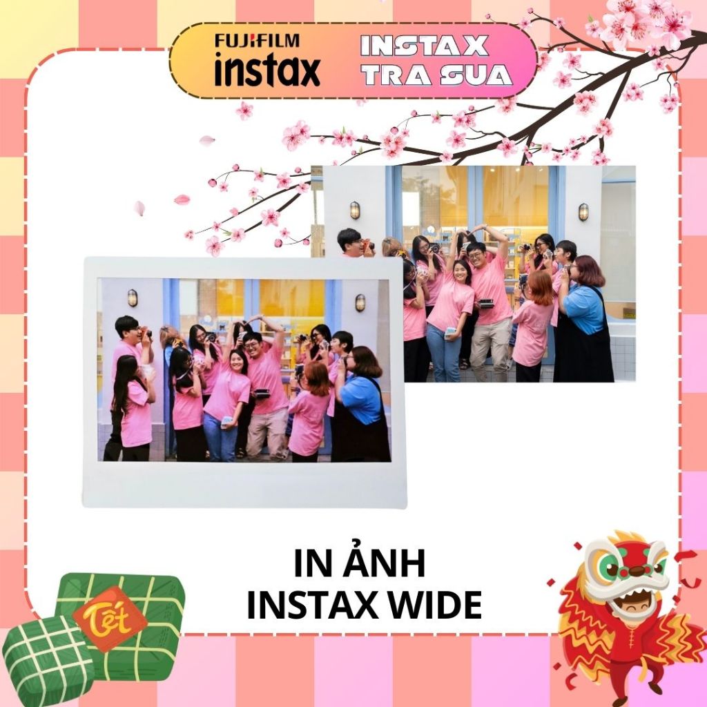In ảnh Instax card theo yêu cầu - Instax Wide
