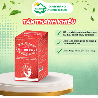 [CHÍNH HÃNG]  Siro Ho Tân Thanh Khiếu - VIÊM MŨI DỊ ỨNG, SỔ MŨI, NGẠT MŨI, CHẢY NƯỚC MŨI  (Dùng Được Cho Cả Gia Đình)