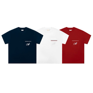 (Chính Hãng AMRISH) Áo Thun Embroidery Pocket TShirt