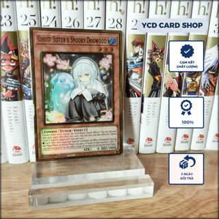 Thẻ bài yugioh chính hãng  Ghost Sister & Spooky Dogwood – Premium Gold Rare