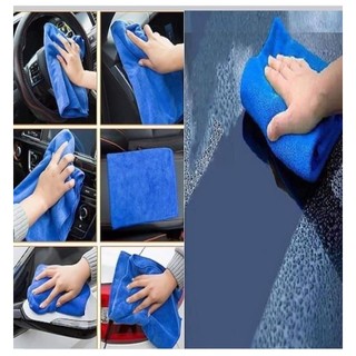 Khăn Lau Xe Hơi/ Khăn lau bếp, Khăn Lau Đa Năng Chất Liệu Vải Sợi Siêu Nhỏ,  Mềm Mượt Siêu Thấm Hút, Không Đổ Lông