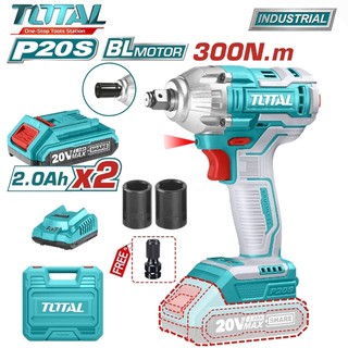 MÁY SIẾT BULONG DÙNG PIN TOTAL 20V ( ko chổi than ) TIWLI20020 TIWLI2038