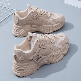 Giày Sneaker Nữ Giày Thể Thao Nữ Đế Cao 5cm MS397