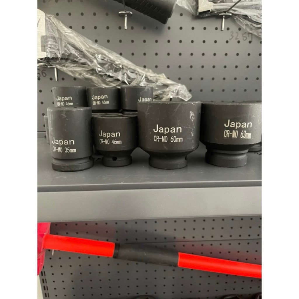 Đầu tuýp 1 inch từ 21-65mm Đầu khẩu siết ốc Thép đen CR-MO made in Japan