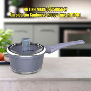 Nồi quấy bột đá đáy từ sunhouse mama shg3116mma, đường kính 16cm, đáy từ phù hợp với mọi loại bếp