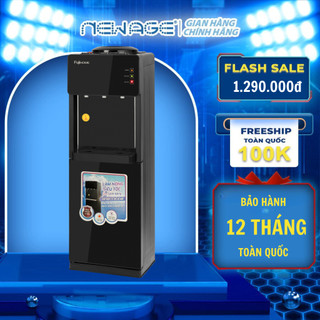 Cây nước nóng lạnh Fujihome WD61E 3 vòi làm nóng lạnh bằng chíp điện tử có khóa trẻ em, bảo hành 12 tháng toàn quốc