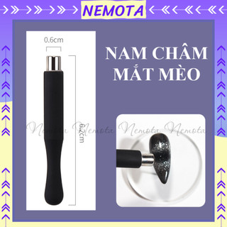 Thanh nam châm mắt mèo đầu tròn Nemota nam châm hơ mắt mèo làm móng nail DC21
