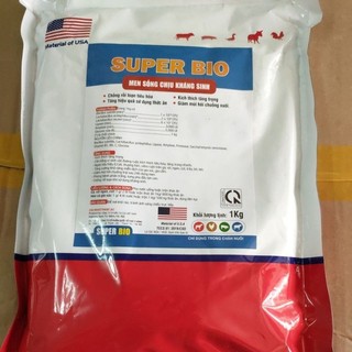 Men tiêu hóa sống 1kg Super bio dùng cho vật nuôi