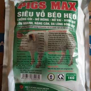 Siêu vỗ béo heo loại cao cấp 1kg tăng tốc heo, nở mông bung đùi, lớn nhanh, xuất bán sớm.