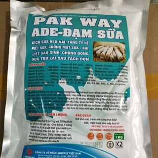 Ade đạm sữa 1kg kích sữa heo nái, nhanh động dục sau tách con
